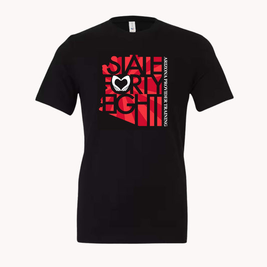 Men's APT + State Forty Eight Red T-Shirt