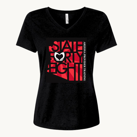 Women's APT + State Forty Eight Red T-Shirt